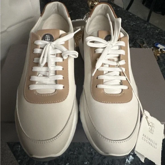 Brunello Cucinelli Mens Calfskin Runners - Picture 7 of 7